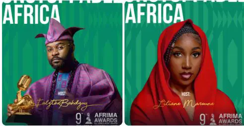 FalzTheBahdGuy and Liliane Maroune to host AFRIMA 9th Edition