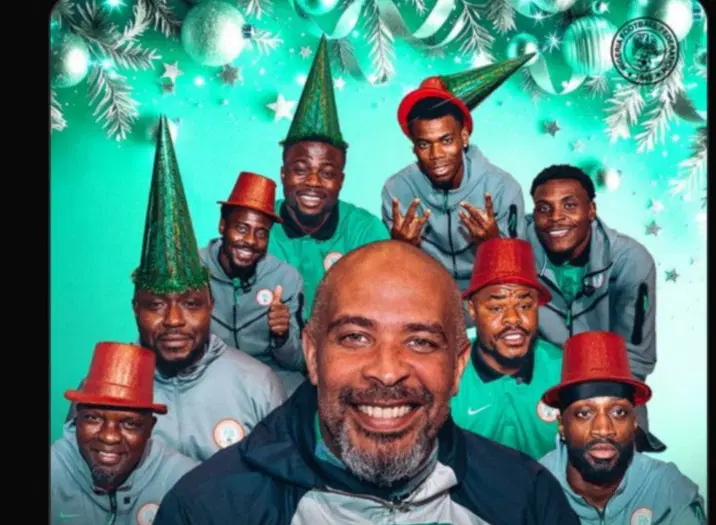 Super Eagles stars celebrate Christmas in Morocco