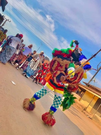 Aro Kingdom hosts the biggest Ekpe Carnival in West Coast