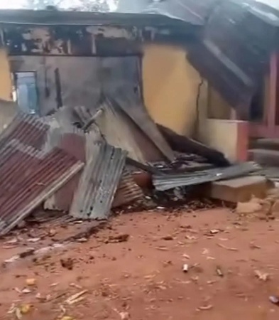 Fire razes Police Mobile Force Squadron 13 Office in Makurdi, armoury explodes 