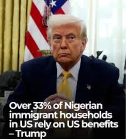 Fact Check: Why Trump’s 33 per cent Nigerian immigrant welfare claim is misleading and what the data really shows