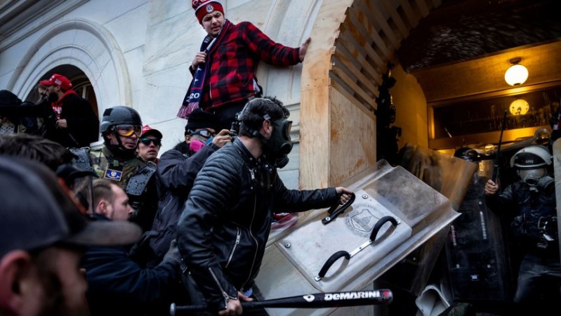 White House rewrites January 6 history and blames police for deadly attack on 5-year anniversary