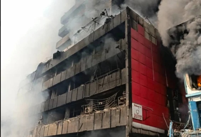 Lagos Fire Service debunks video alleging extra rescues at GNI building 