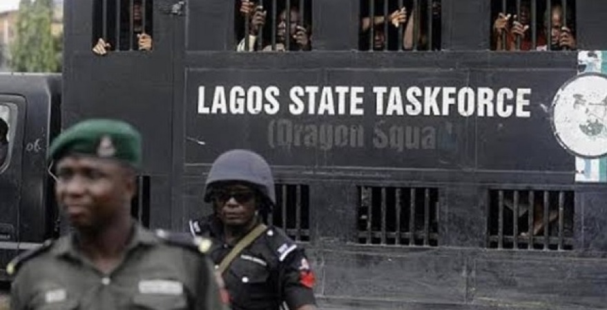 Lagos task force apprehends 56 suspects in midnight operation