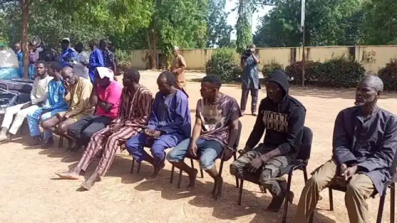 10 suspected armed robbers, drug peddlers nabbed in Jigawa