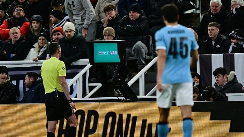 'Game has gone' - bad night for VAR in semi-final