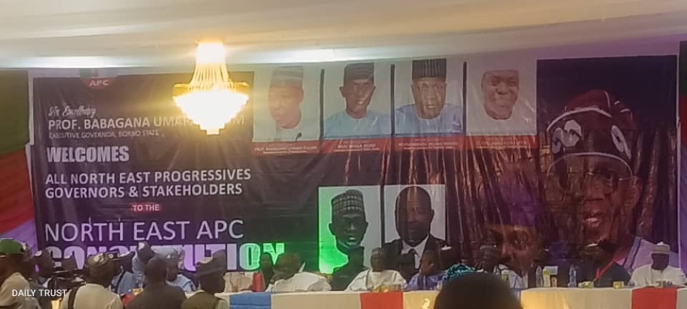 Borno speaker protests omission of Shettima’s pictures at APC event