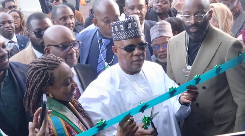Shettima formally unveils Nigeria House in Davos