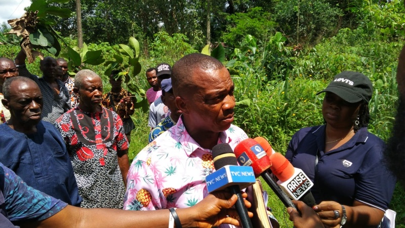 Abia community protests alleged govt land acquisition 