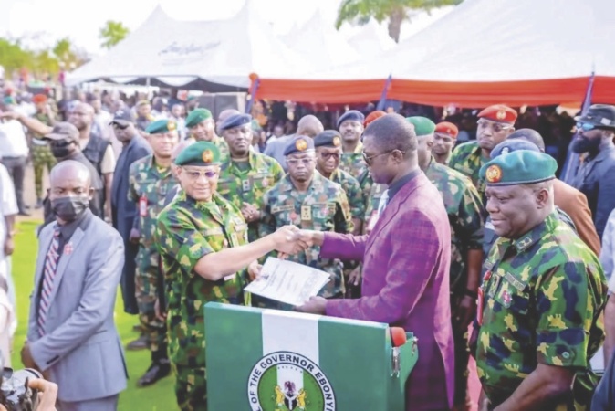 Military training depot berths in South East