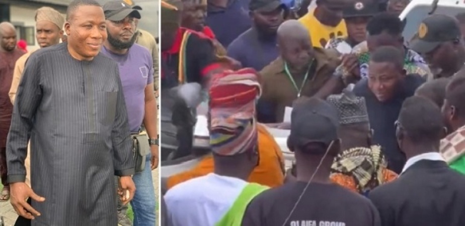 Sunday Igboho arrives Nigeria, appreciates Tinubu, Oba Ladoja, others