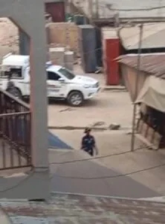 Security operatives cordon off Onitsha Main Market