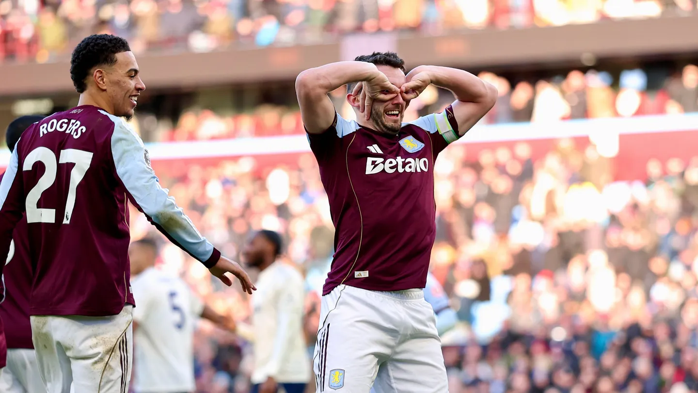 Villa go second on Premier League table after 11th straight home win