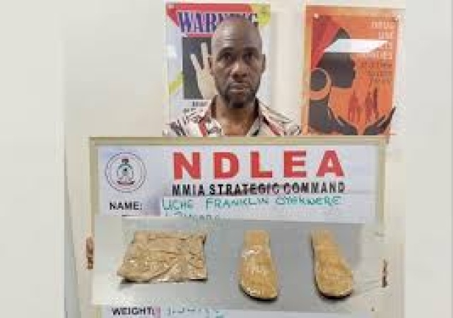 Brazil returnee intercepted at Lagos airport with cocaine hidden in his private part