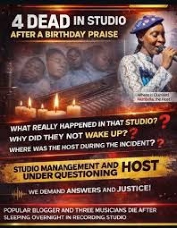 Gospel musician arrested over Lagos studio tragedy