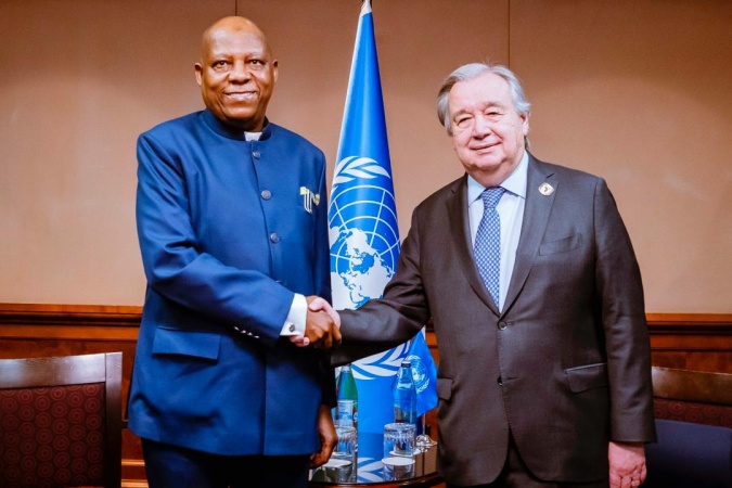 Guterres urges Nigeria to lead Africa’s push for new global order