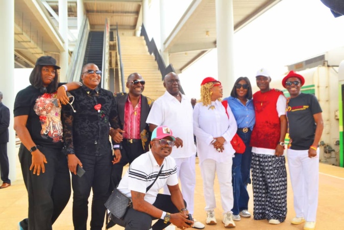 How Ojez Entertainment Boss Joseph Odobiatu & NRC MD Kayode Opeifa hosted movie stars & fun lovers on Valentine’s Day 2026 train cruise