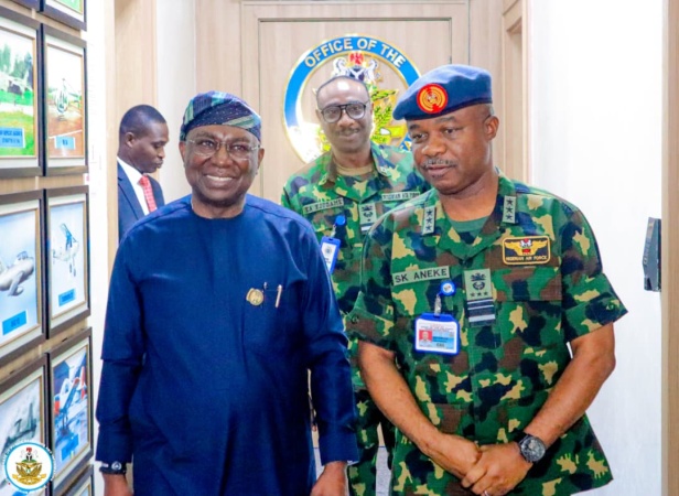 NIMASA, Nigerian Air Force commit to improved partnership