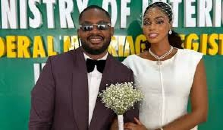 BBNaija star Cross weds fiancée