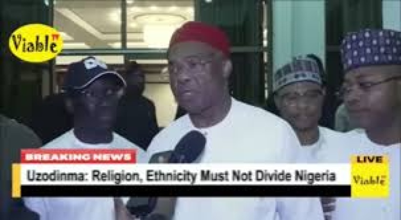 Kaduna gov Uba Sani caught shoving Kogi’s Usman Ododo on camera