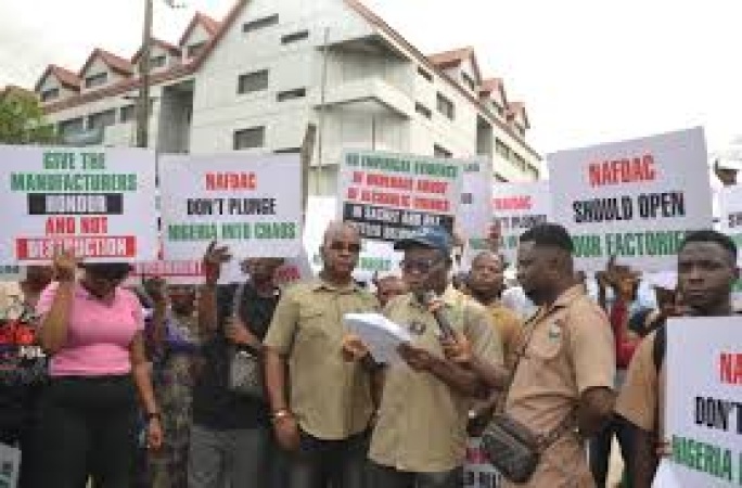NAFDAC, protesting union members meeting over sachet ban ends in deadlock