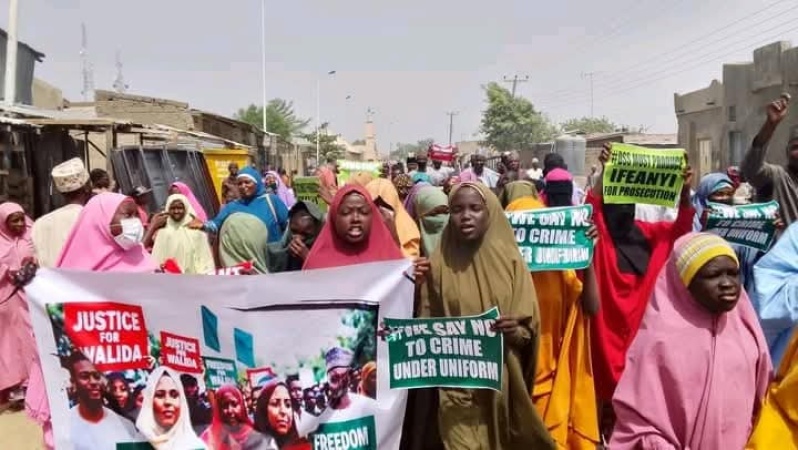 Jigawa: ‘Justice For Walida’ protesters hit the streets