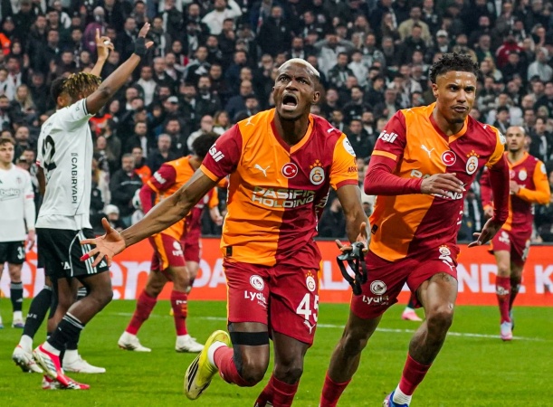 Osimhen upstages Ndidi, scores winner for Galatasaray in Istanbul derby