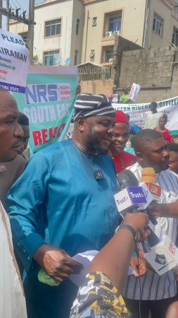 Again, protesters demand review of Revenue Service appointments