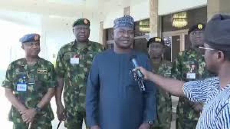 Security chiefs brief Tinubu on anti-terror operations