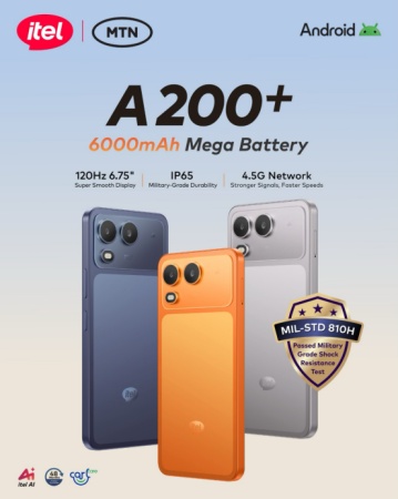 Relax, no wahala: 5 reasons itel A200+ is your toughest everyday companion