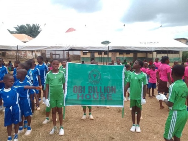 Igboebisi rewards winners of Obosi Central School sports competition