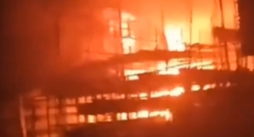 Fire razes Onitsha Plumbing Market, destroys goods