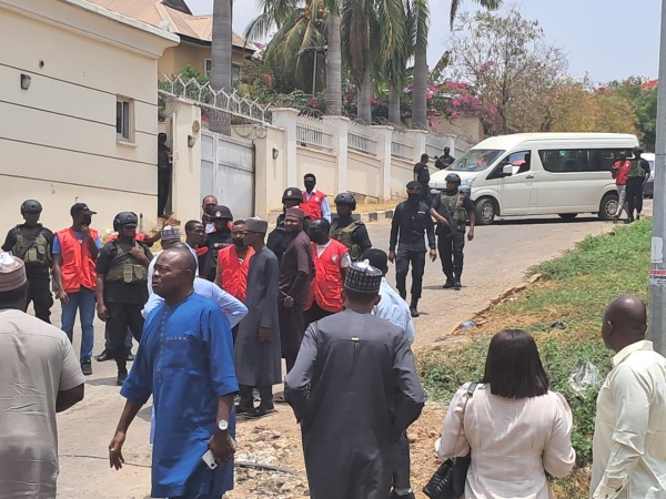 BREAKING: EFCC move to take over Malami’s Abuja house