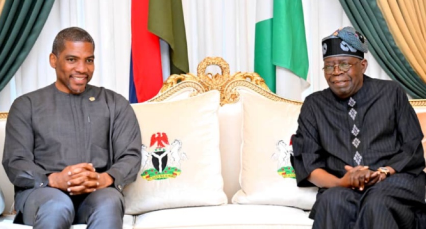 Tinubu hosts St. Kitts and Nevis PM in Abuja