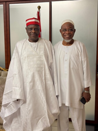 Kwankwaso hosts Aregbesola amid talks of ADC realignment