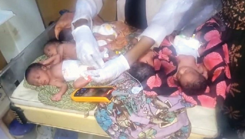 I can’t cope with 14 children after my wife’s death — Kano quintuplets’ father