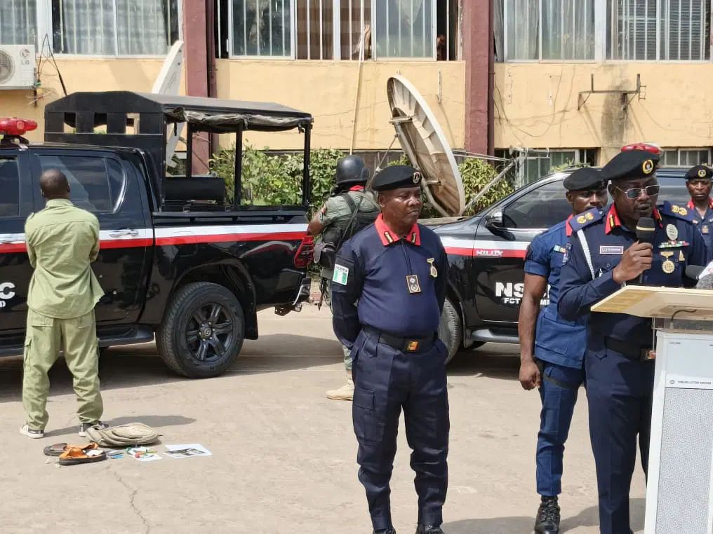 NSCDC nabs 27-year-old who faked call-up letter, taught for a year
