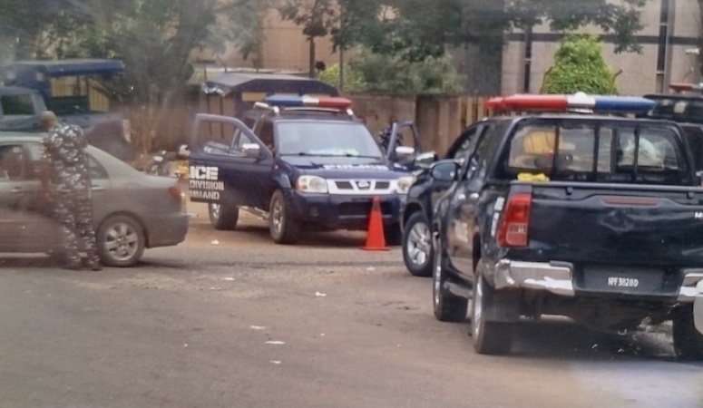 ADC Crisis: Heavy security at INEC Headquarters as tensions escalate