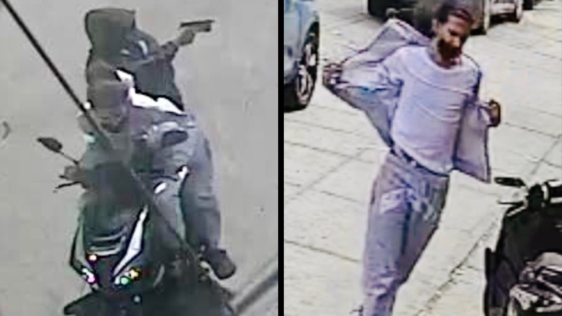 Infant shot dead on New York street by men on motorbike