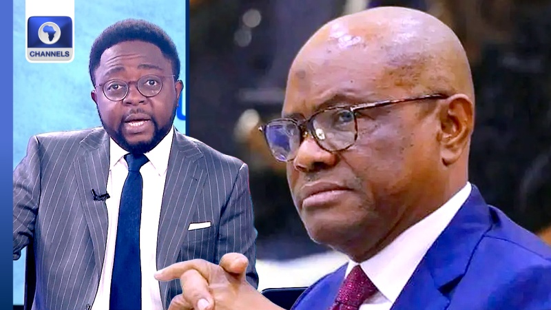 “It was figurative,” Wike denies threat to Channels TV’s Okinbaloye