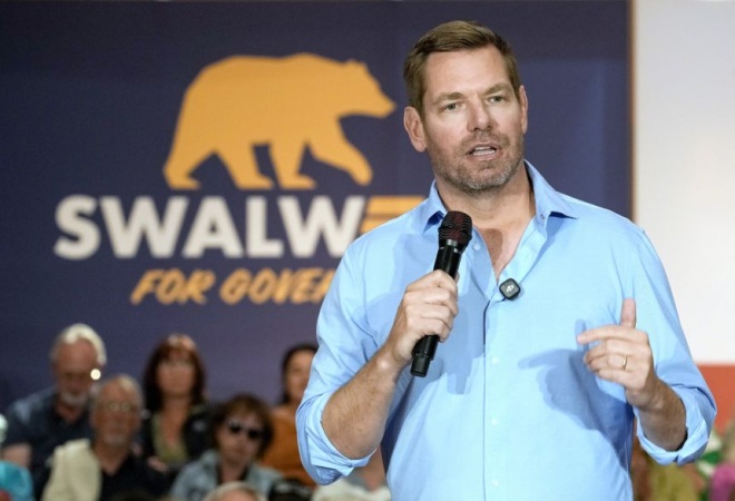 Democrats withdraw endorsements of Eric Swalwell and demand he end bid for California governor