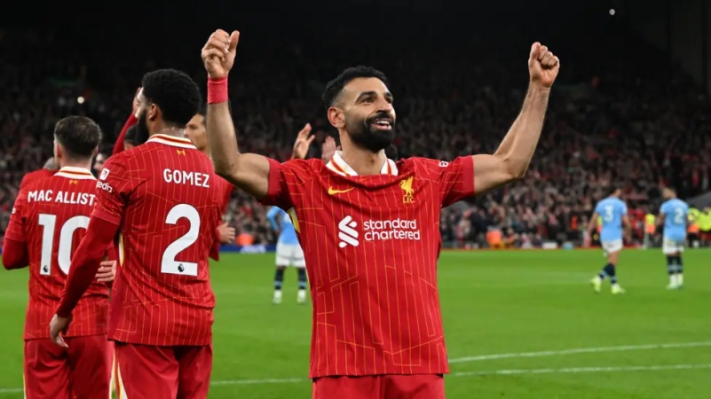 Premier League: Salah and Ngumoha strike as Liverpool return to winning ways with victory against Fulham