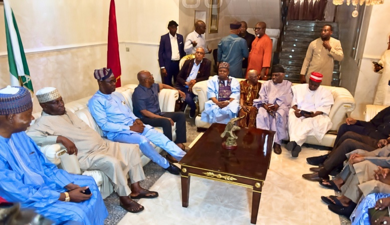 ADC convention: Obi, Amaechi, Tambuwal hold strategic meeting with David Mark