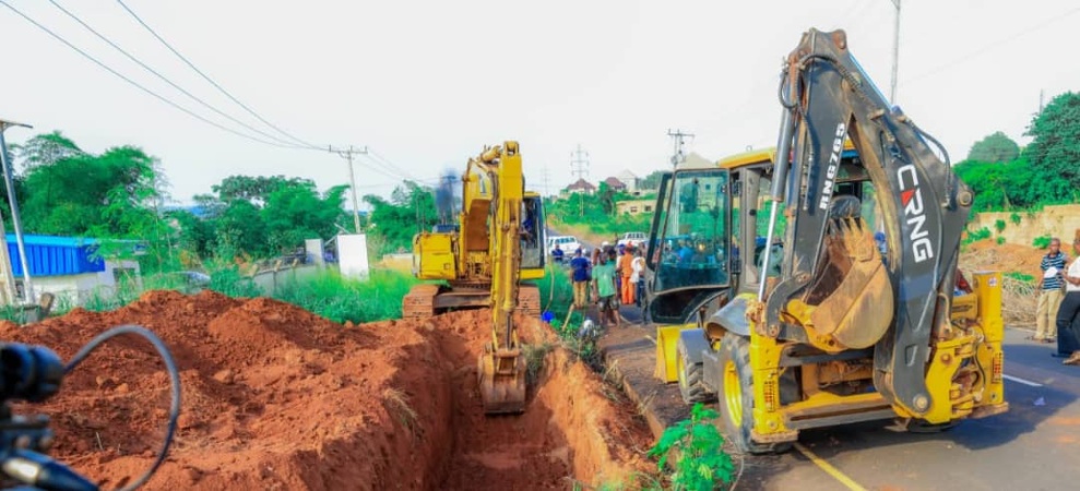 Gov Mbah, French Ambassador flag off 14.5km high-capacity water pipeline