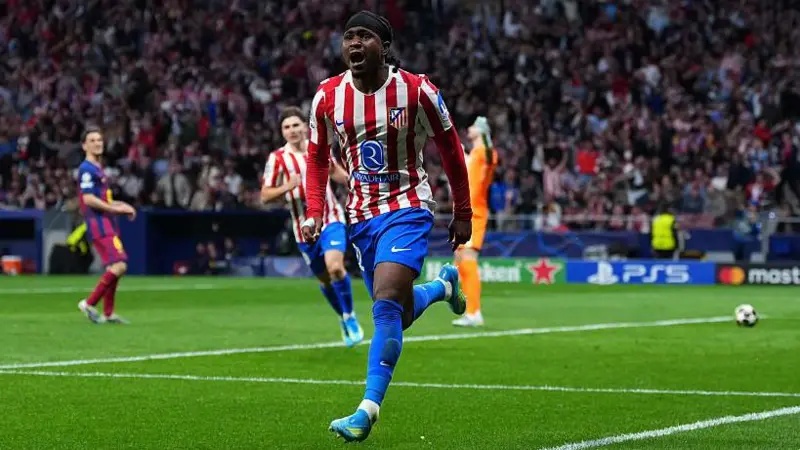 Ademola Lookman’s goal fails to save Atletico Madrid in Copa del Rey final