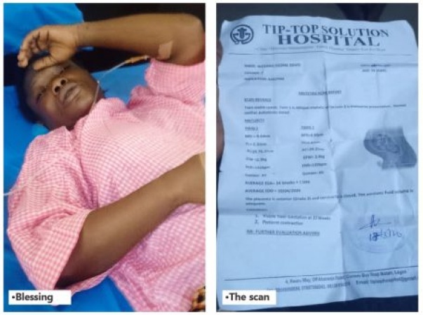 Woman alleges foul play over disappearance of twin baby