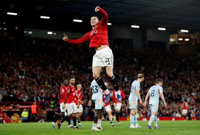 Man Utd on brink of Champions League return after Brentford win