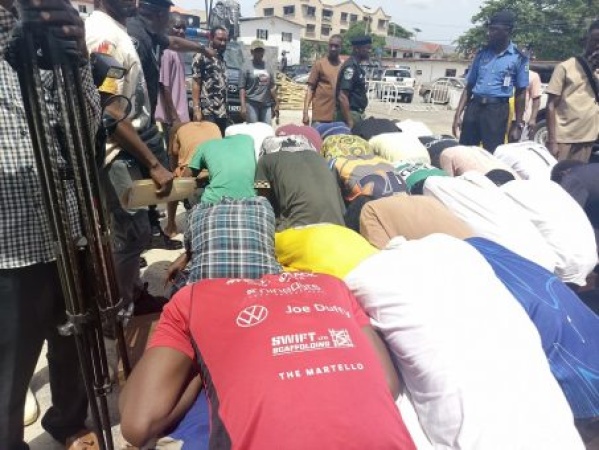 Police arrest 118 suspects, recover firearms, telecom power batteries in Lagos