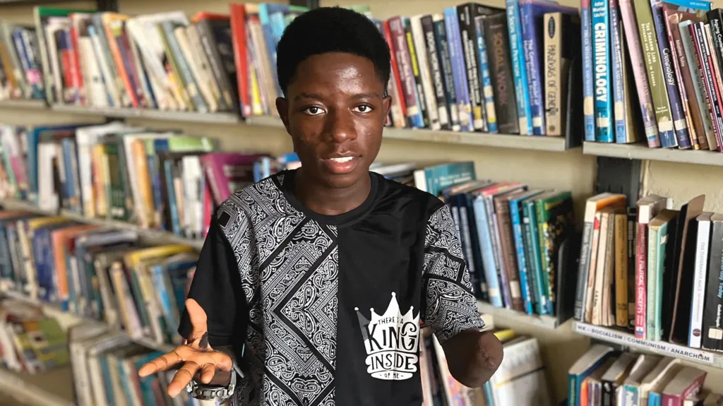 'I was tortured and lost my hand' - one student's struggle to get an education in Nigeria