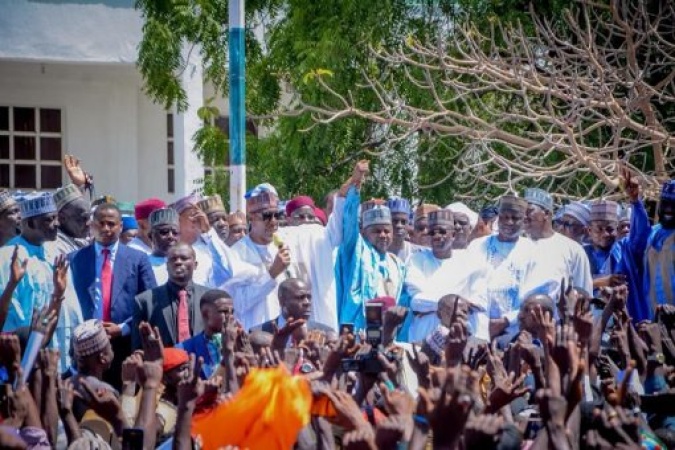 2027: Maiduguri stands still for Zulum, Gubio
